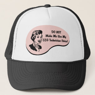 Casquette Voix de technicien d'EEG