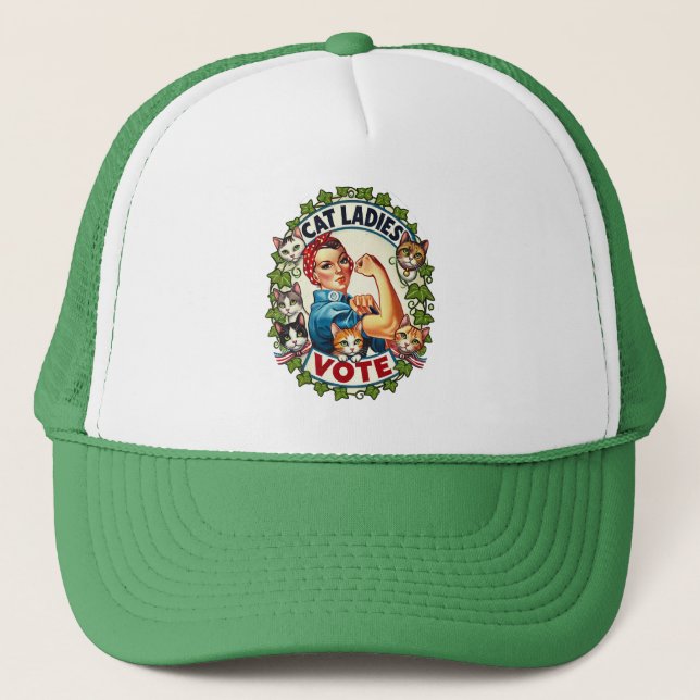 Casquette Voix des dames du chat (Devant)