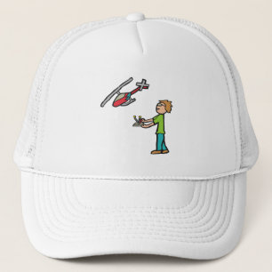 Casquette Vol en hélicoptère télécommandé