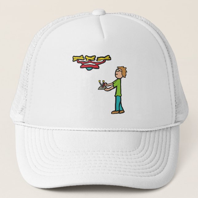 Casquette Vol RC Drone (Devant)