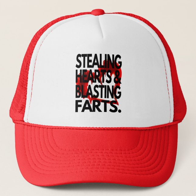 Casquette voler les coeurs et faire exploser les pains. (Devant)