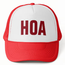 Casquette volontaire/officiel de HOA