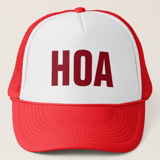 Casquette volontaire/officiel de HOA (Devant)