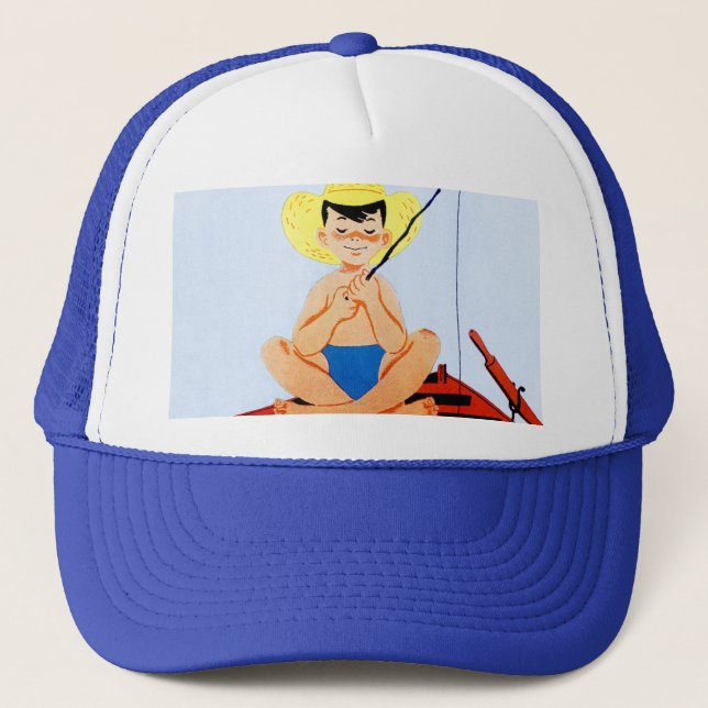 Casquette Vont les poissons (Devant)