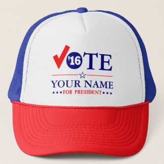 Casquette VOTE de personnaliser "vos nommés "