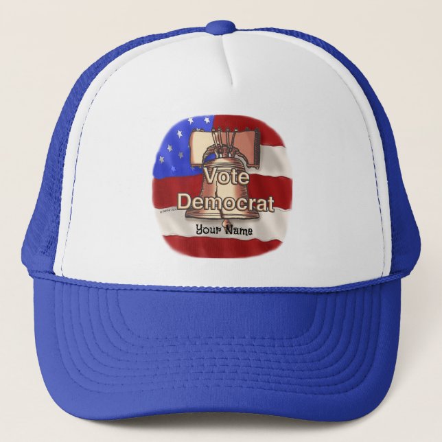 Casquette Vote démocrate (Devant)