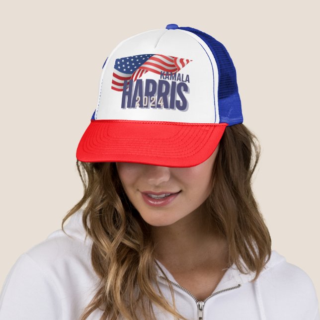 Casquette Vote Harris Election 2024 (En situation)