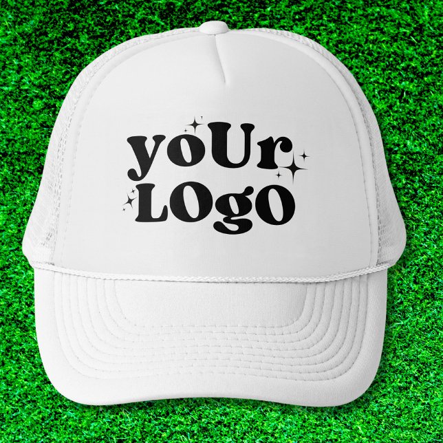 Casquette Votre logo ici Custom Business Logo Company (Créateur téléchargé)