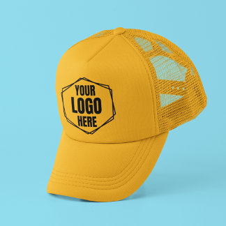 Casquette Votre logo ici Custom Yellow Trucking Company Casq