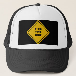 Casquette votre panneau routier