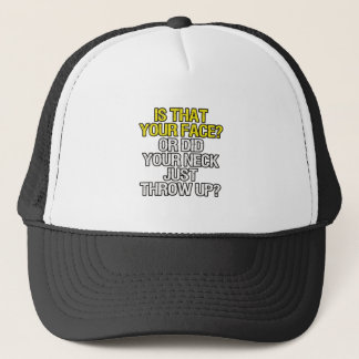 Casquette Votre visage commentaire sarcastique