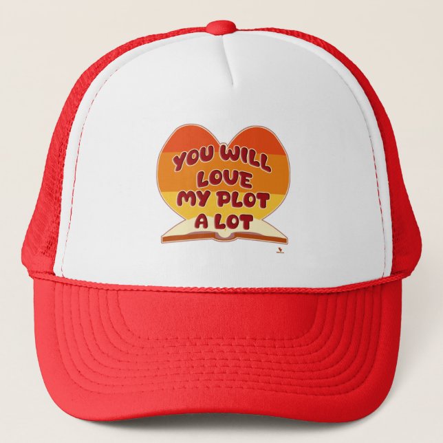 Casquette Vous Aimerez Mon Parchemin Un Lot Logo De L'Écriva (Devant)