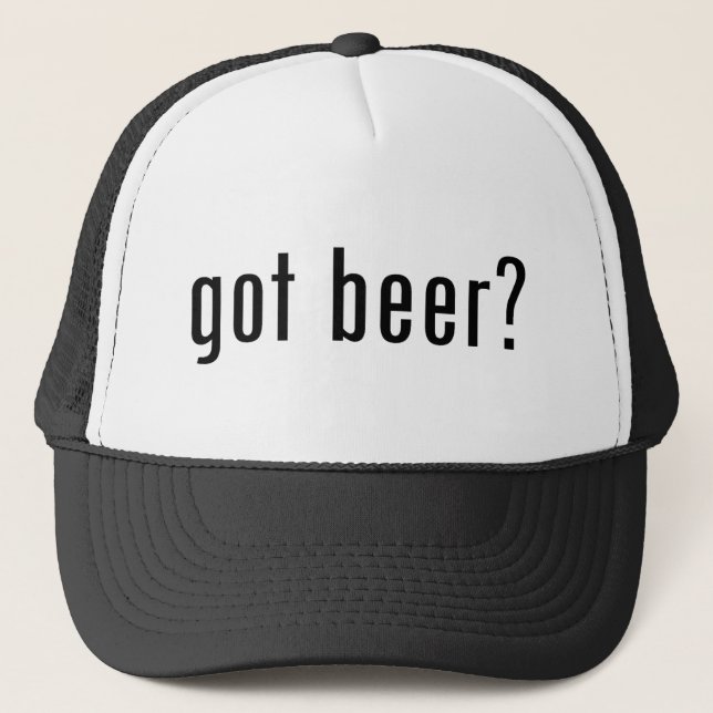 Casquette vous avez de la bière ? (Devant)