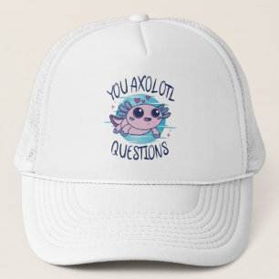 Casquette Vous avez des questions axolotales