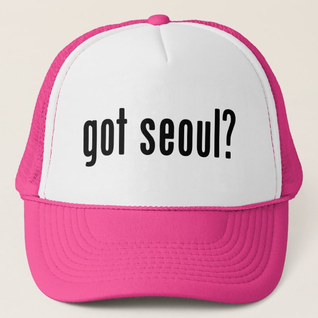 Casquette vous avez séoul ? (Devant)