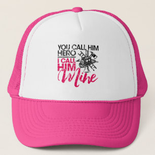 Casquette Vous L'Appelez Héros Je L'Appelle Femme Pompière