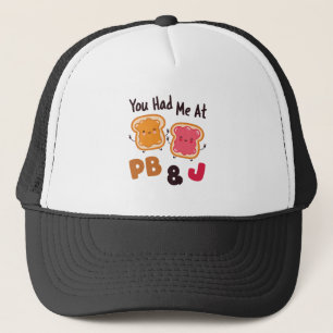 Casquette Vous m'aviez chez PB&J Peanut Butter et Jelly