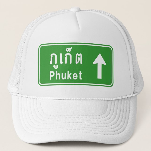 Casquette Voyage à Phuket ⚠ véhicule routier thaïlandais ⚠ (Devant)
