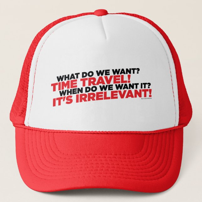 Casquette Voyage de temps (Devant)