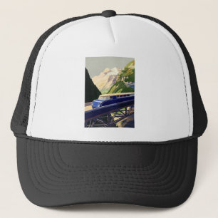 Casquette Voyage ferroviaire en Europe vintage