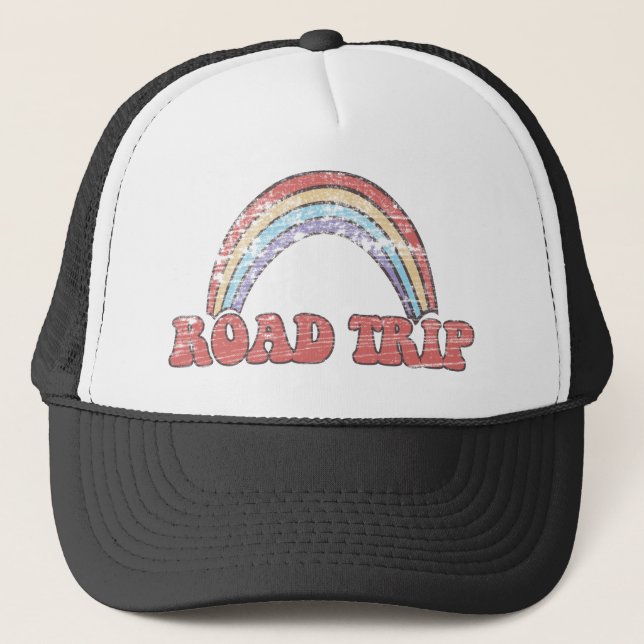 Casquette Voyage par la route d'arc-en-ciel (Devant)