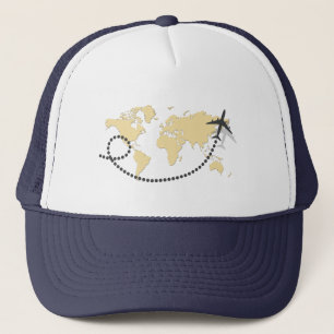 Casquette Voyageons l'illustration du monde