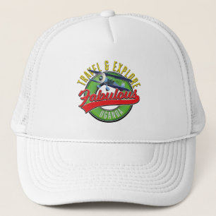 Casquette Voyager Explorez Fabuleux T-shirt Ouganda