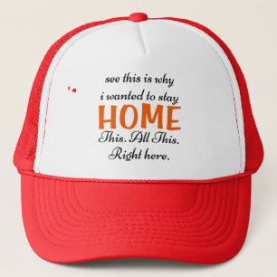 Casquette Voyez pourquoi je suis Recherché de rester à la ma