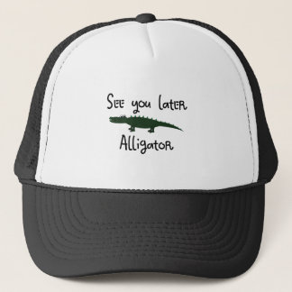 Casquette voyez-vous alligator postérieur