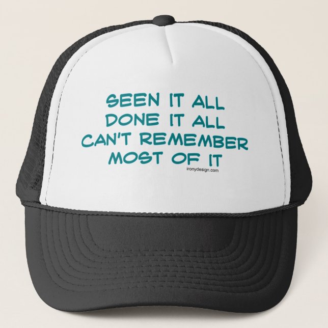 Casquette Vu lui tout, fait lui tout (Devant)