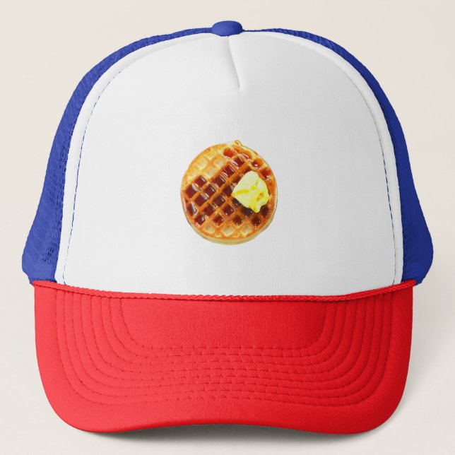 Casquette Waffle Cosume Facile Dernière minute Halloween Pet (Devant)