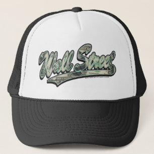 Casquette Wall-Street-Script-In-Bill