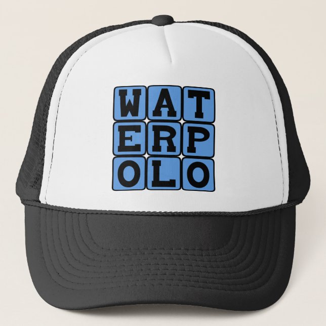 Casquette Water-Polo, Sports (Devant)