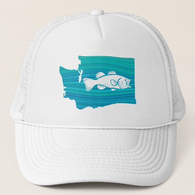 Casquette Wave Fishing de l'État de Washington (Devant)