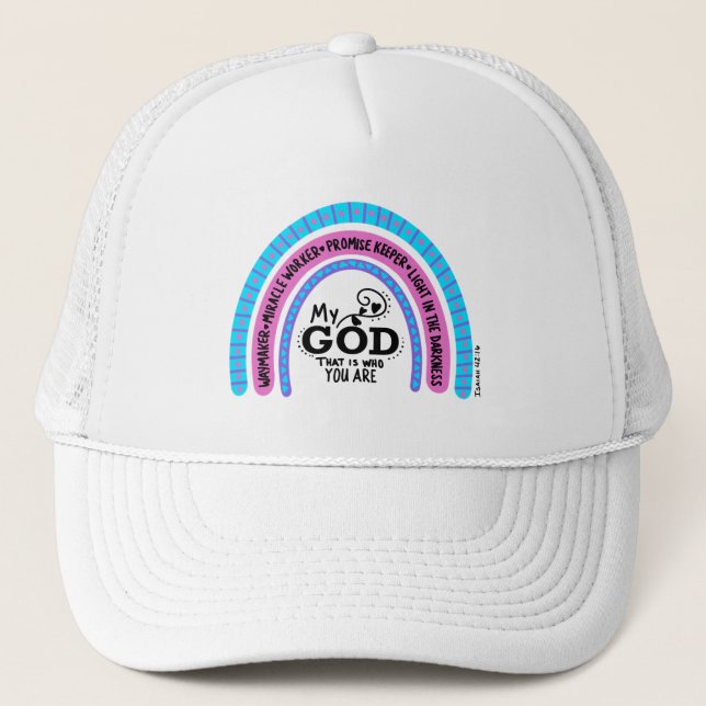 Casquette Waymaker Miracle Worker My God That Is Who You Are (Devant)