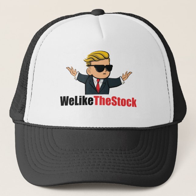Casquette We Like The Stock (Wall Street Bets) (Devant)