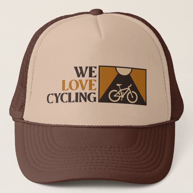 Casquette We Love Cycling (Devant)