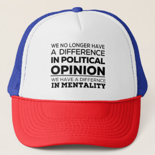 Casquette We No Longer Have Difference In Political Opinion
