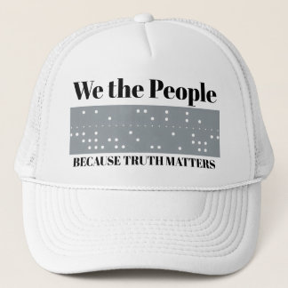 Casquette We the People Because Truth Matters ITA2 Code