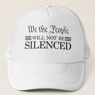 Casquette We The People Will Not Be Silenced