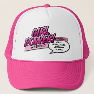 Casquette Week-end pour filles d'énergie personnalisée