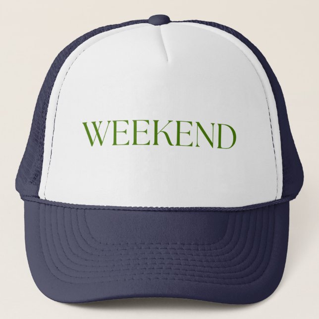 Casquette Weekend Trucker Hat (Devant)