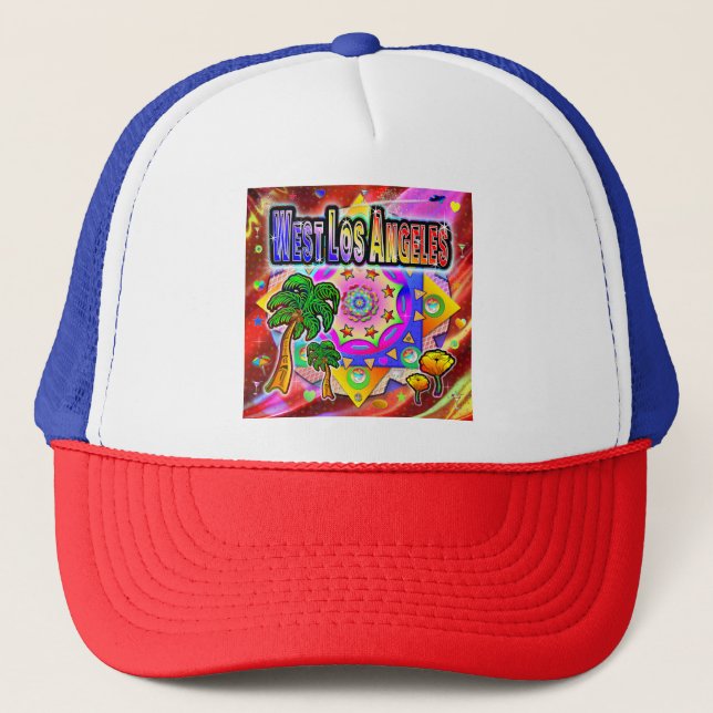 Casquette West Los Angeles Tropical Friends (Devant)