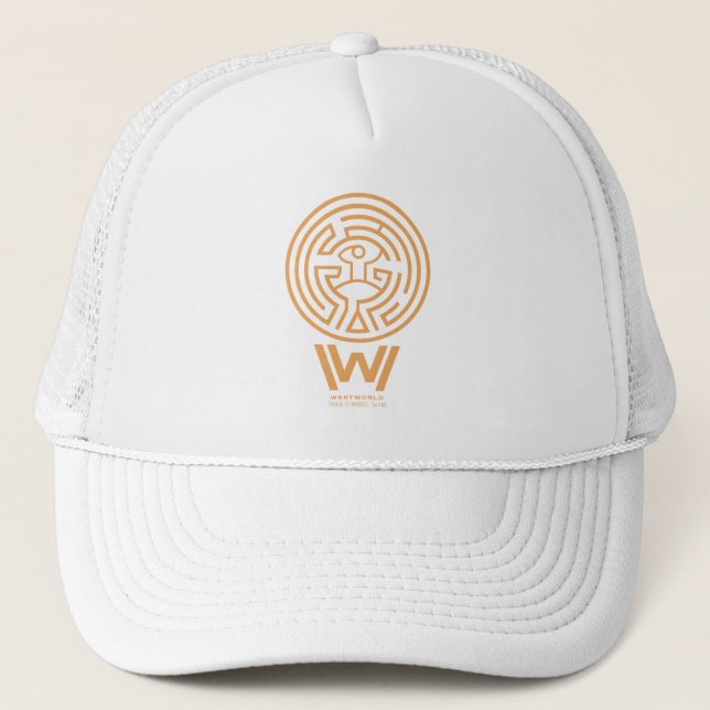 Casquette Westworld | Le symbole Maze (Devant)
