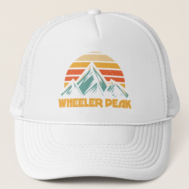Casquette Wheeler Peak New Mexico Retro Turquoise (Devant)