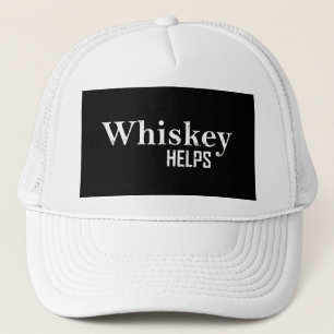 Casquette Whiskey aide les citations d'alcool amusantes