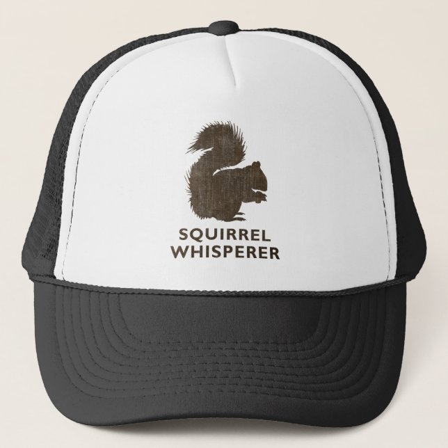Casquette Whisperer vintage d'écureuil (Devant)
