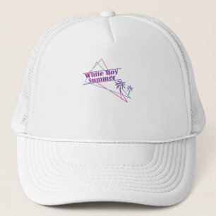 Casquette White Boy Summer Retro Funny Shirt Ironie USA