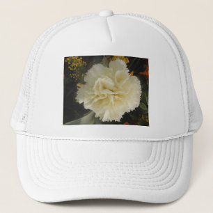 Casquette White Carnation Beauté