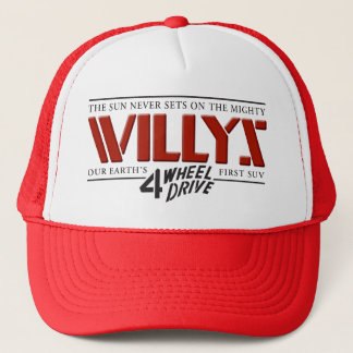 Casquette Willys 4WD Red Hat
